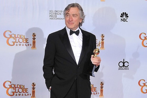 Robert De Niro premiado pelo Globo de Ouro em 2011 (Foto: Getty)