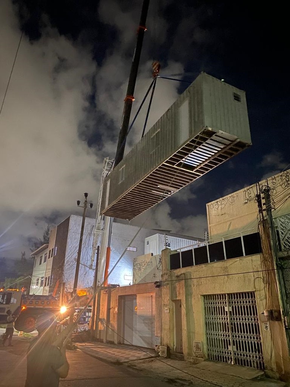 Fortaleza recebe seu primeiro condomínio feito de contêineres — Foto: Divulgação