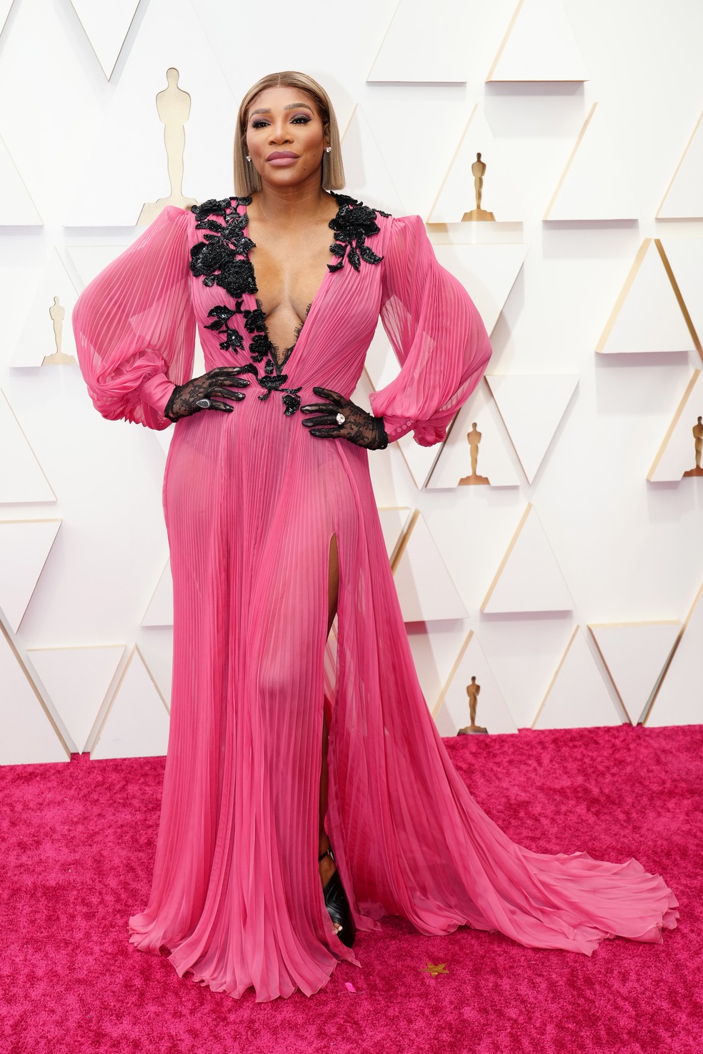 Serena Williams no Oscar 2022 — Foto: Jeff Kravitz/Getty Images