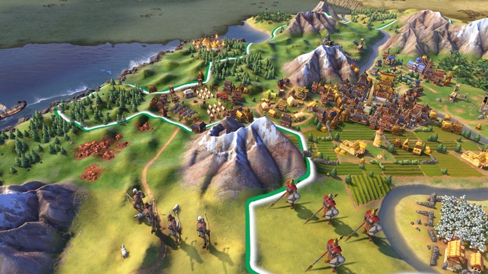 Civilization VI mantém a qualidade da franquia de estratégia (Foto: Divulgação/2K Games)