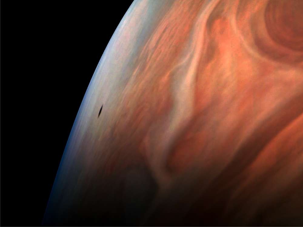Júpiter (Foto: NASA/SWRI/MSSS/Gerald Eichstadt/Gabriel Fiset)