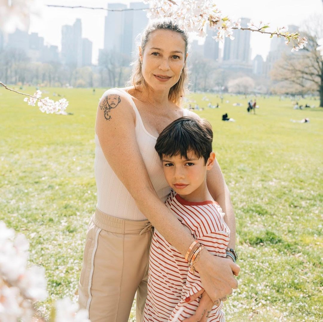Luana Piovani com o primogênito Dom em Nova York, nos Estados Unidos — Foto: Reprodução/Instagram