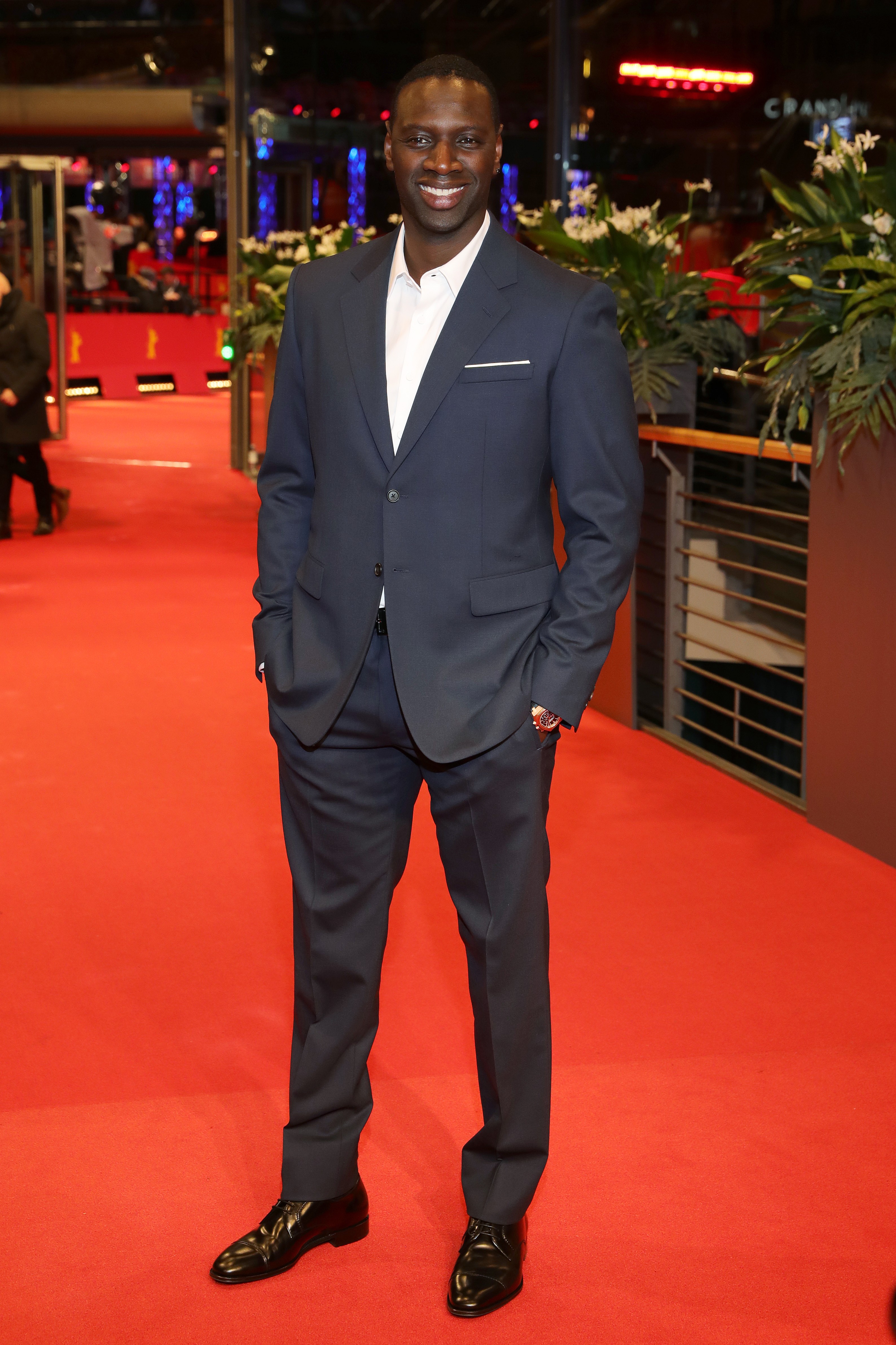 BERLIN, GERMANY - FEBRUARY 28: Omar Sy poses at the "Police" (Night Shift) premiere during the 70th Berlinale International Film Festival Berlin at Berlinale Palace on February 28, 2020 in Berlin, Germany. (Photo by Andreas Rentz/Getty Images) (Foto: Getty Images)