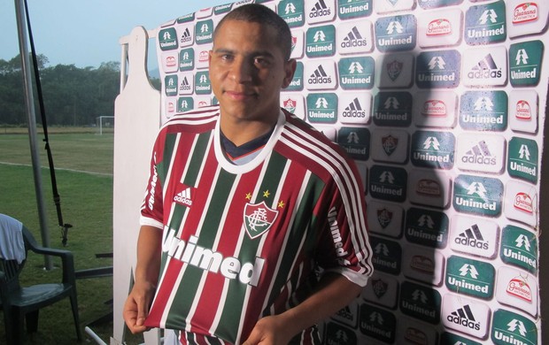 Fluminense apresenta Walter (Foto: Richard Souza)