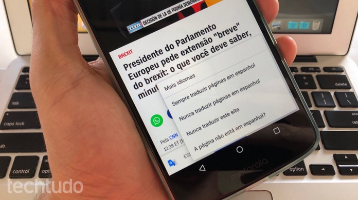 Como Traduzir Uma Pagina No Google Chrome Pelo Celular Navegadores Techtudo