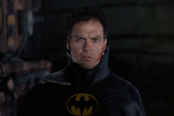 O ator Michael Keaton no papel do herói Batman (Foto: Reprodução)