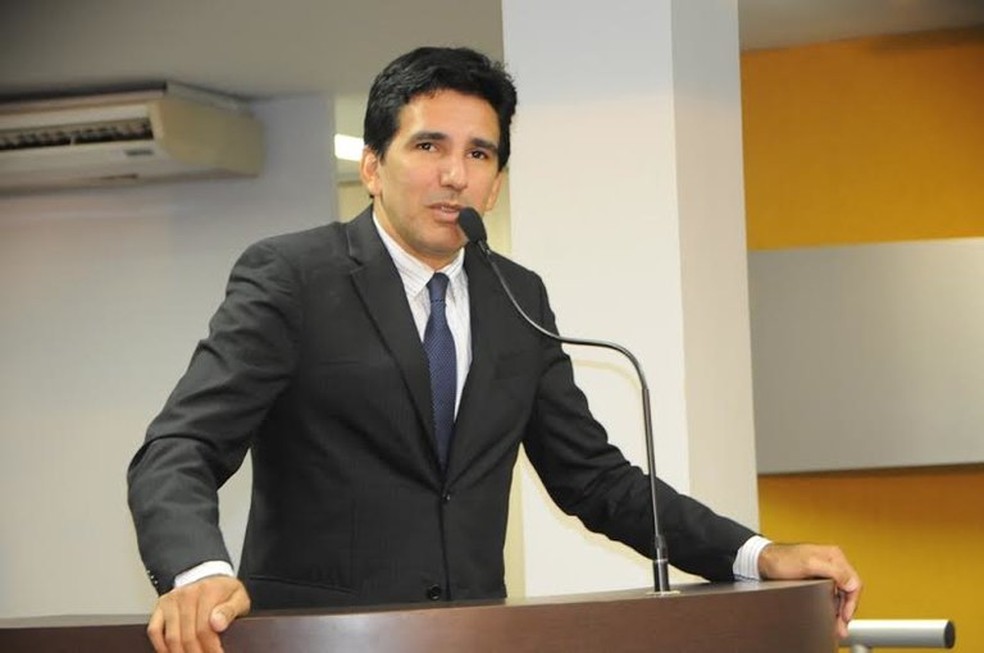 Professor Júnior Geo foi eleito para o primeiro mandato de deputado — Foto: Divulgação/Câmara de Vereadores de Palmas