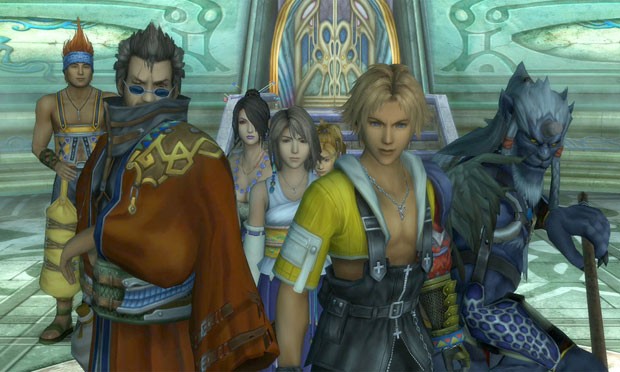 Personagens de 'Final Fantasy X' em imagem do remake em HD para PS3 e PS Vita (Foto: Divulgação/Square Enix)
