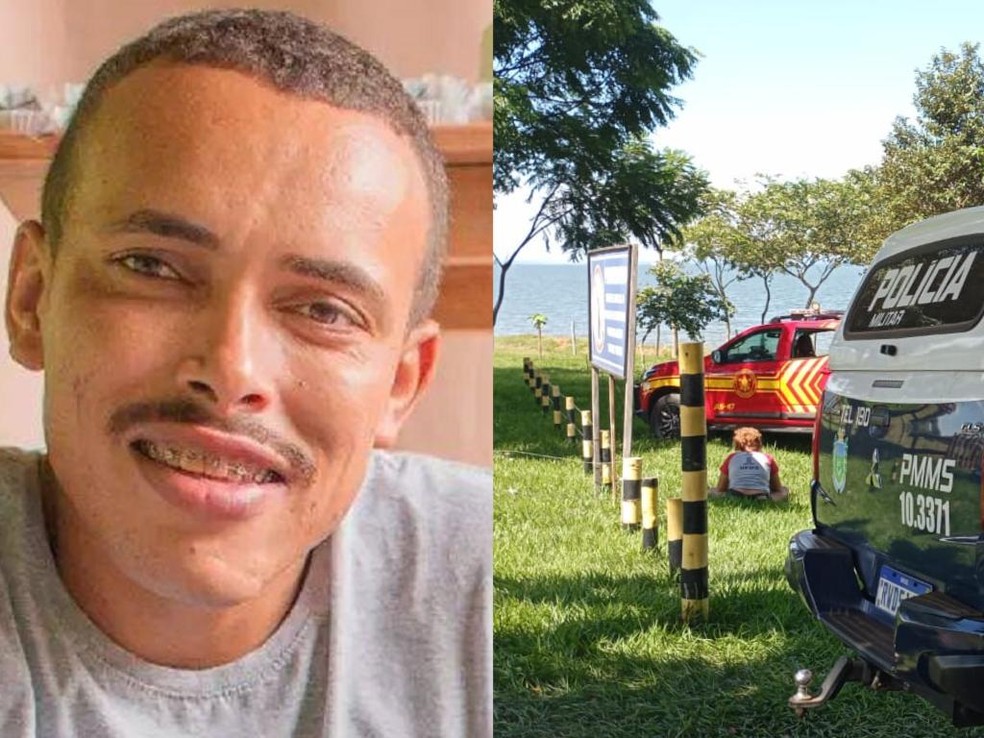 Jonata Leão de Oliveira, de 26 anos, desapareceu nas águas do rio Paraná — Foto: Divulgação