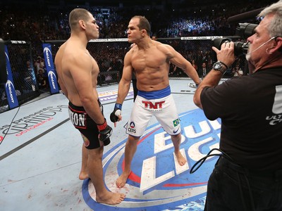 Cain Velasquez x Junior cigano Dos Santos ufc 166 (Foto: Getty Images) Cain Velasquez x Junior cigano Dos Santos ufc 166 (Foto: Getty Images)