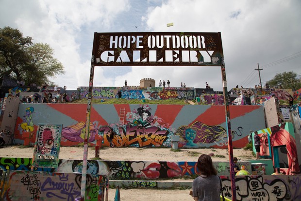 HOPE Outdoor Gallery Walls (Foto: Divulgação)