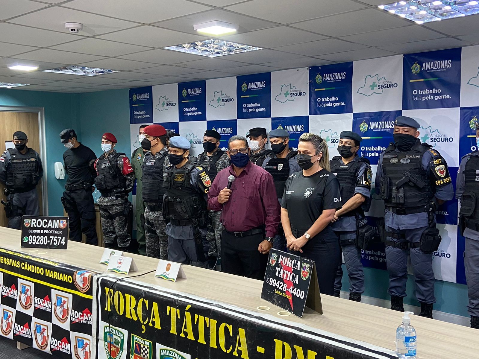 Sobe para 55 número de presos por apologia ao crime após queima de fogos em Manaus