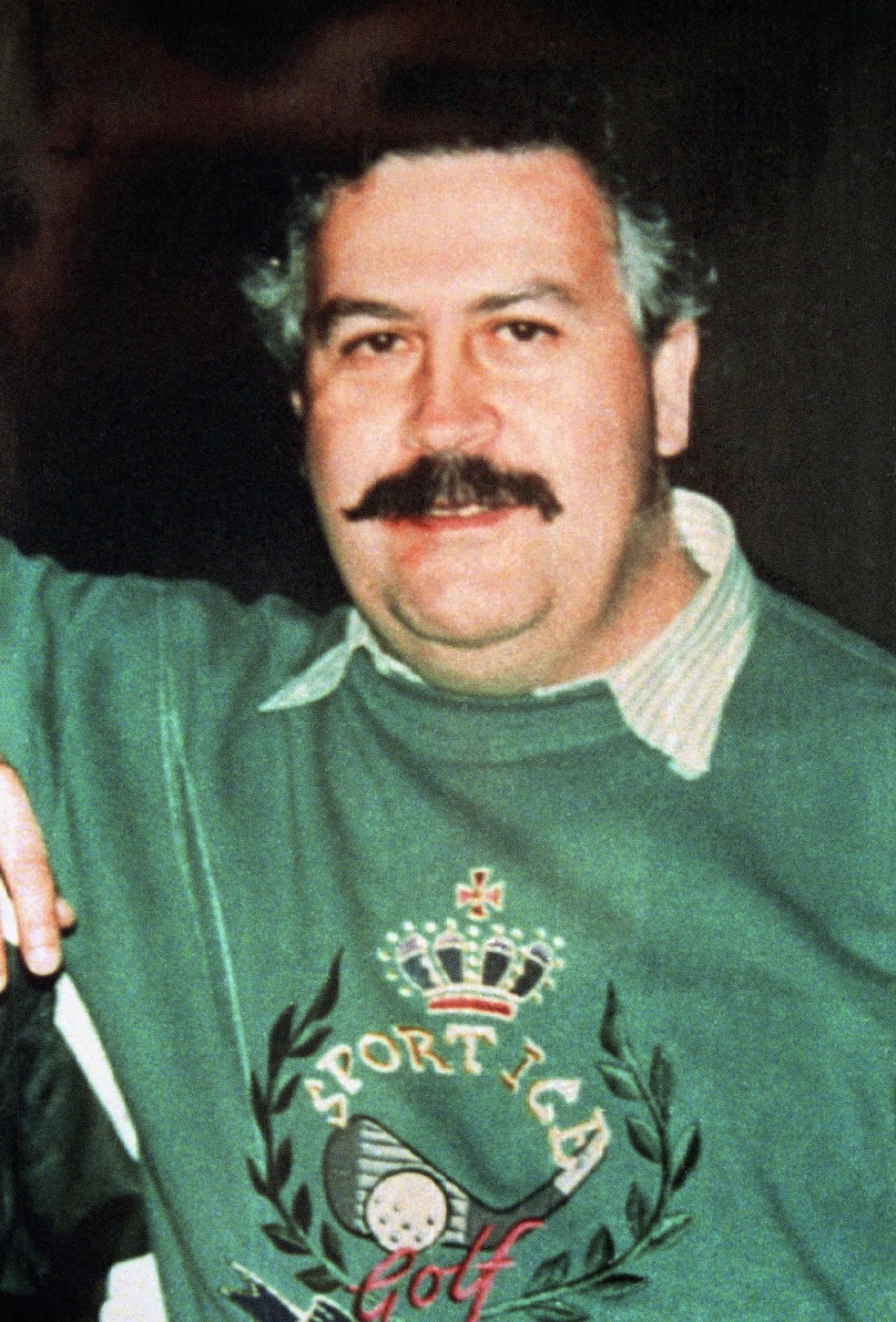 O traficante Pablo Escobar em foto de 1991  (Foto: Associated Press)