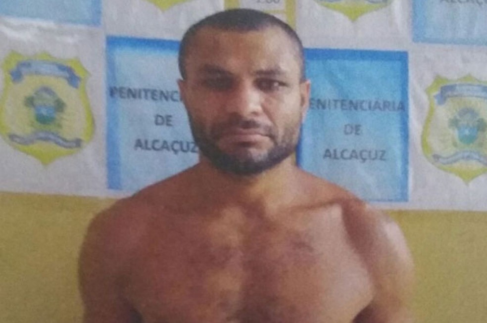 Asclepíades Santos de Souza foi preso na BR-101 em São José de Mipibu (Foto: Divulgação/ Sejuc)