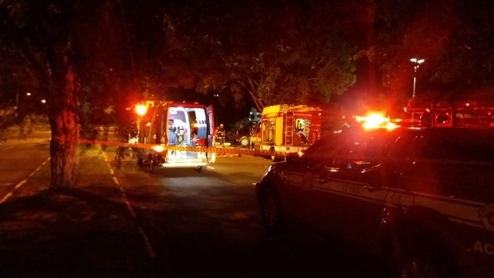 Várias viaturas foram atender a ocorrência — Foto: Cedida/Polícia Militar