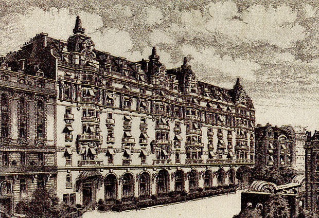 Projeto original da fachada, 1912 (Foto: divulgação)