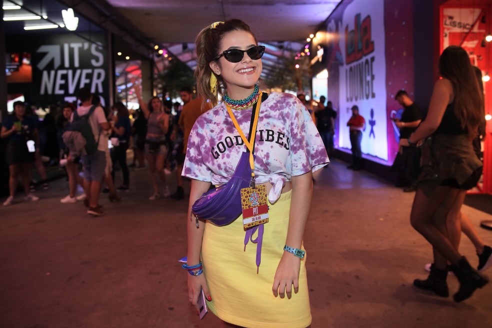 Maisa Silva no Lollapalooza 2018 — Foto: Celso Tavares/G1