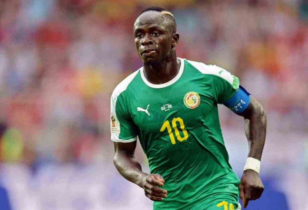 Sadio Mané Senegal  — Foto: Reprodução