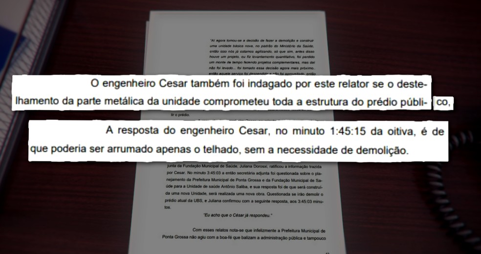 UBS Antônio Salibba será demolida, segundo prefeitura — Foto: Reprodução/RPC
