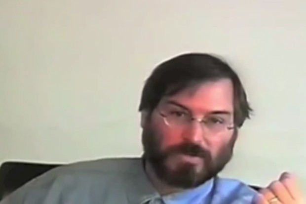 Steve Jobs em entrevista em 1994 (Foto: steve jobs)