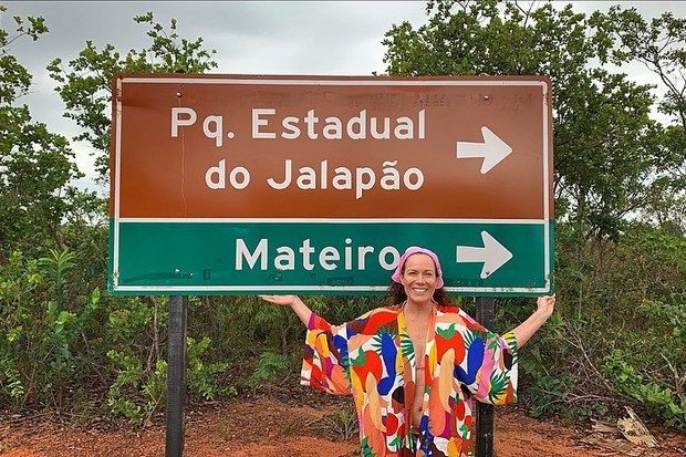 Regina Volpato aproveita dias de descanso no Jalapão (Foto: Reprodução/Instagram)