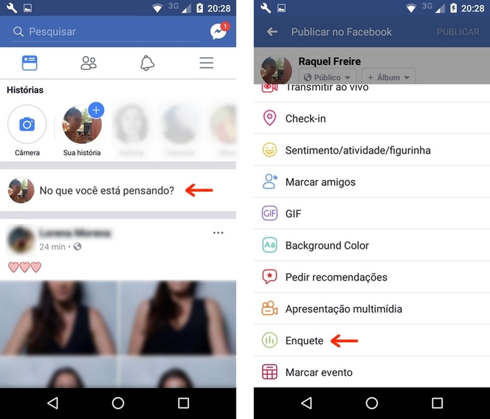 Como Postar Enquete Com Gifs No Facebook Pelo Celular Redes Sociais Techtudo