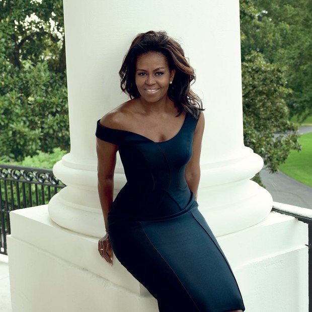 Michelle Obama na Vogue US de dezembro de 2016 (Foto: Divulgação)