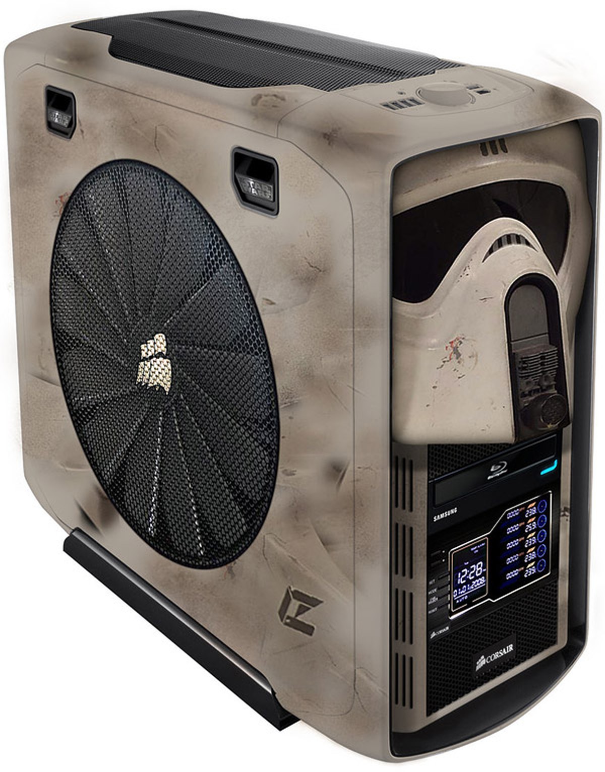 Pc star. Корпус ПК Star Wars. Моддинг корпус ПК Star Wars. Corsair Star Trooper корпус. Необычные корпуса для ПК.
