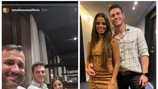 Após o 'BBB 23', Key Alves conheceu o pai de Gustavo   — Foto:  Reprodução