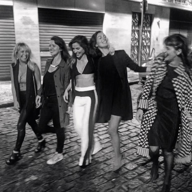 Fernanda Nobre, Nathalia Dill, Rafaela Mandelli, Marina Moschen e Julia Tavares (Foto: Reprodução/Instagram)