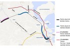 Avenida Brasil tem novas alterações devido às obras do BRT, no Rio