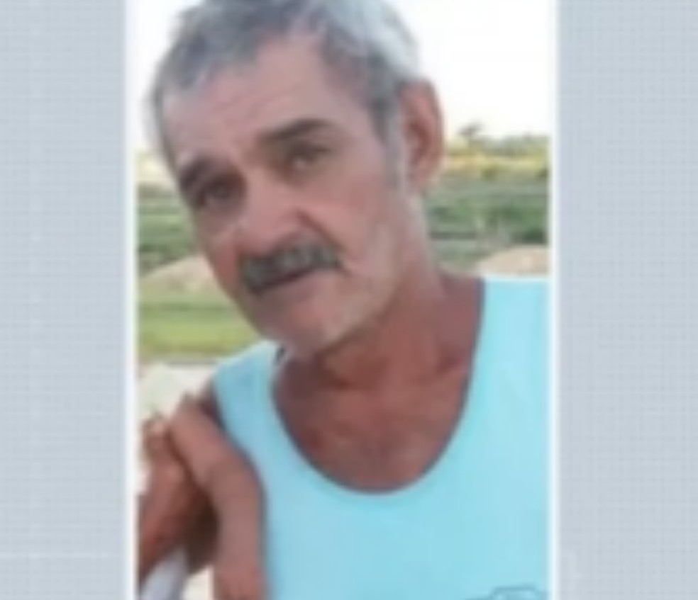Corpo de Paulo de Souza Rodrigues, de 65 anos, foi carbonizado. — Foto: TV Bahia