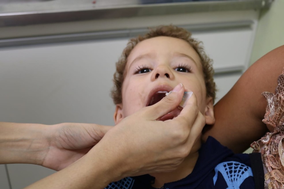 No PiauÃ­, 138 municÃ­pios ainda nÃ£o atingiram meta de vacinaÃ§Ã£o contra pÃ³lio e sarampo â€” Foto: JosÃ© Marcelo/G1 PI