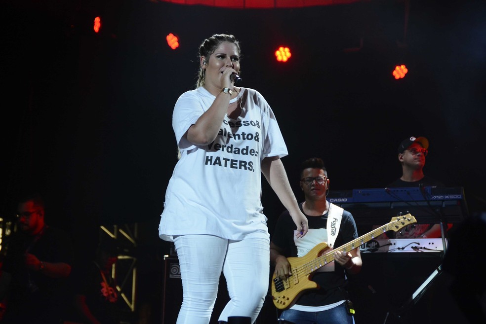 Marília Mendonça  fará show na sexta-feira (19) em Aracaju (Foto: André Carvalho/Ag. Haack)