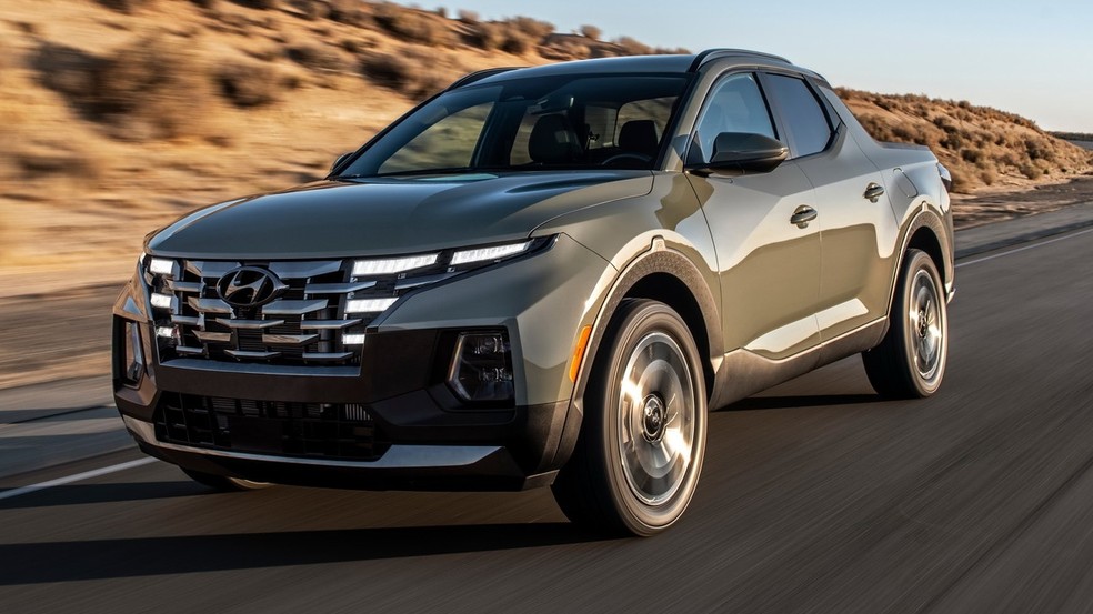 Hyundai Santa Cruz faz sucesso nos Estados Unidos &mdash; Foto: Divulga&ccedil;&atilde;o