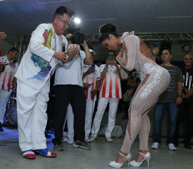 Milton Cunha e Gracyanne (Foto: AgNews / Anderson Borde)