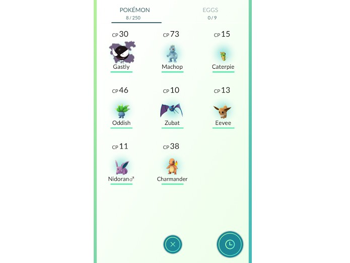 Todos os Pokémon ficam na sua coleção (Foto: Reprodução/Thiago Barros)
