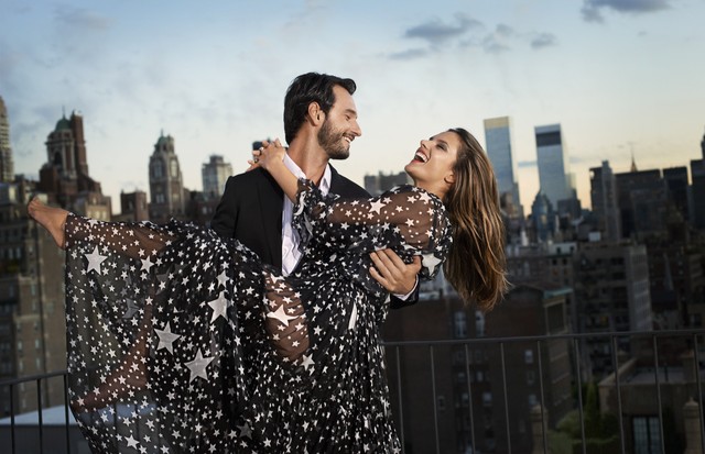 Rodrigo Santoro e Alessandra Ambrósio (Foto: Eric Guillemain/Arquivo Vogue)