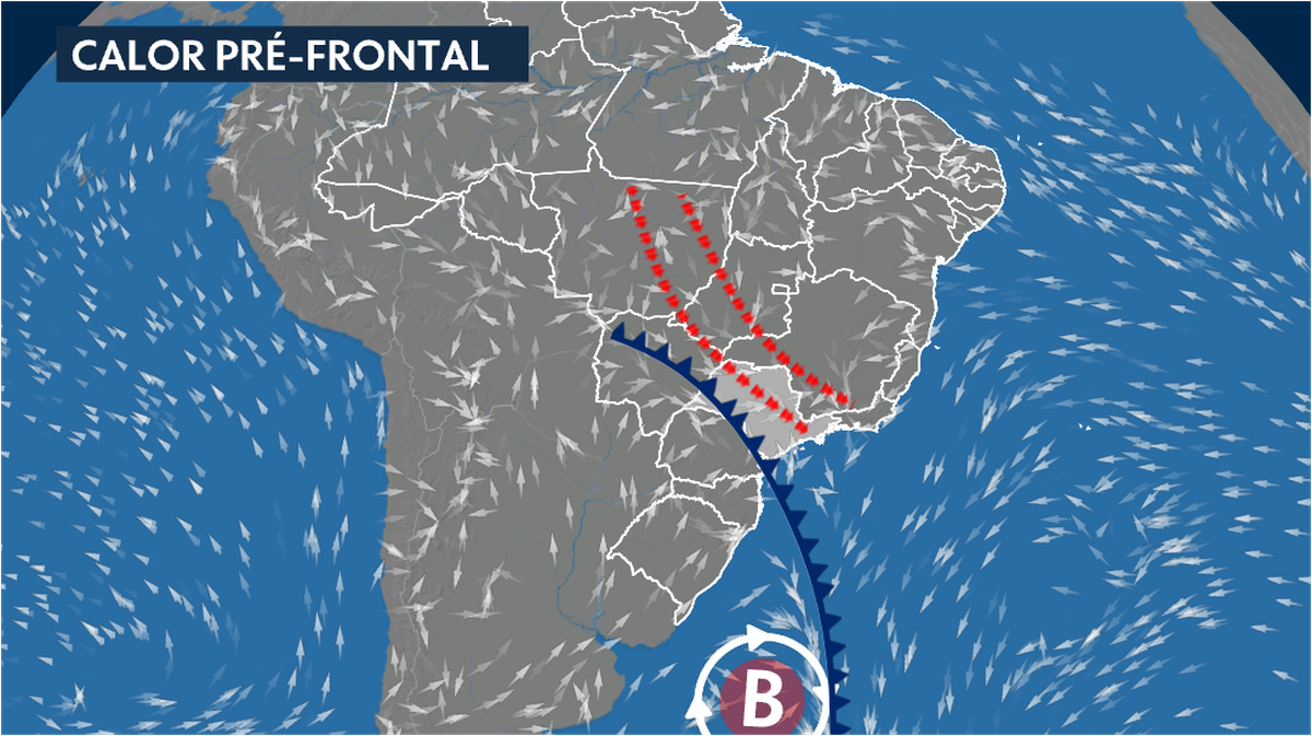 Frente fria derruba temperatura e traz chuvas a partir de quarta; SP ...