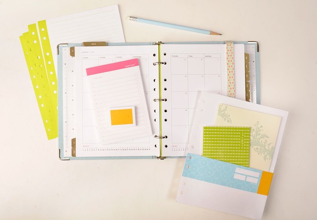 planner, planejador, calendário, agenda, caderno de anotações (Foto: Getty Images)