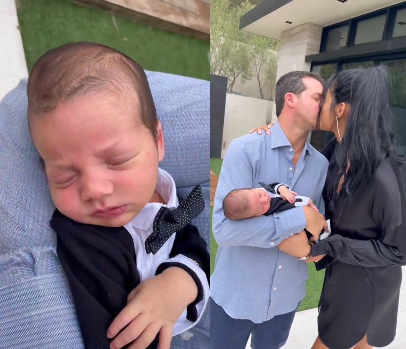 Top Daniela Braga anuncia nascimento do primogênito com o empresário Adam Freede (Foto: Reprodução/ Instagram)