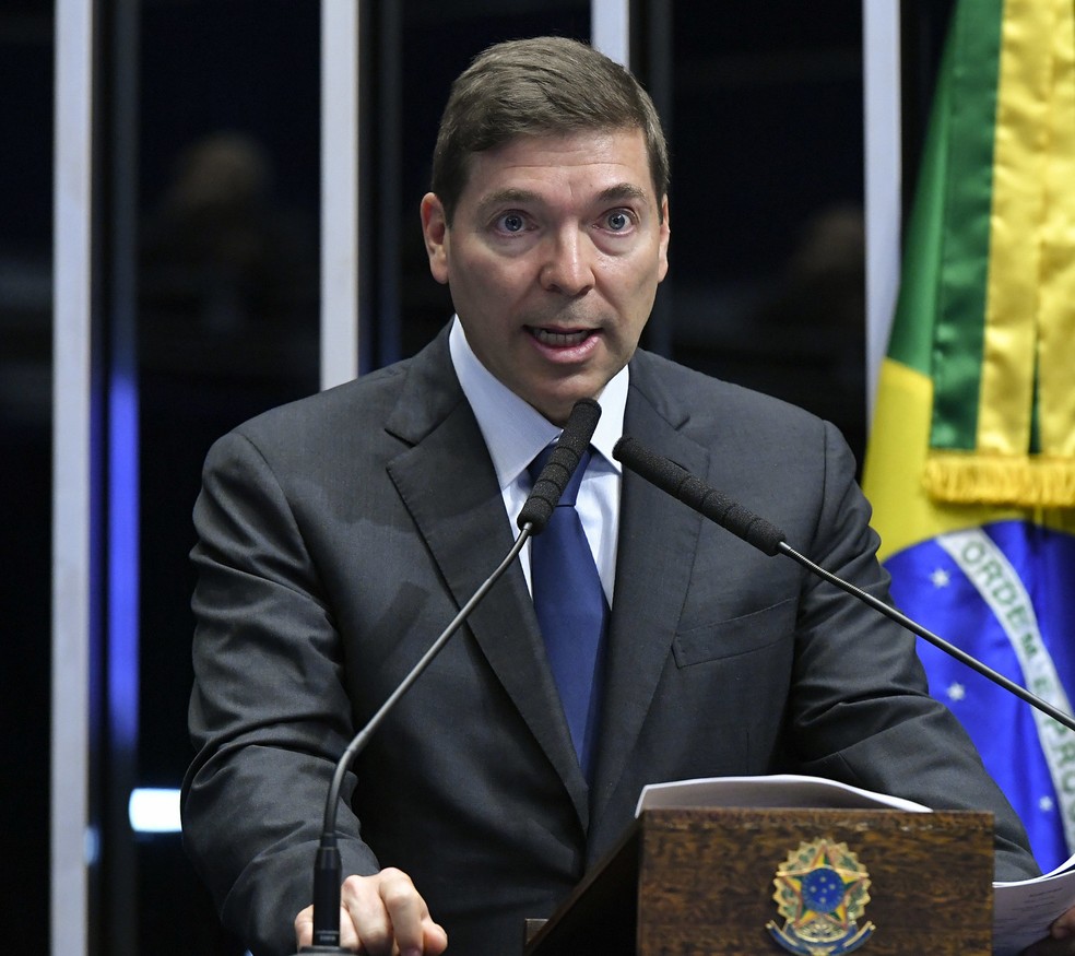 O empresário Josué Gomes da Silva, no Senado, em imagem de julho de 2019 — Foto: Geraldo Magela/ Agência Senado