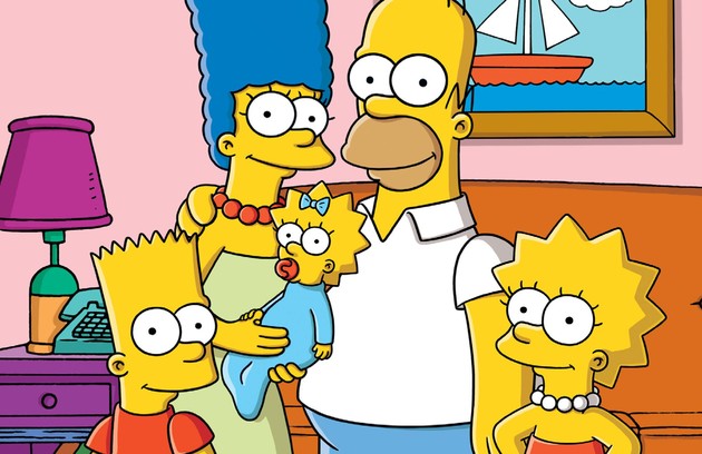 O clássico 'Os Simpsons', no ar aqui na Fox, é outro programa da lista do comediante (Foto: Reprodução da internet)