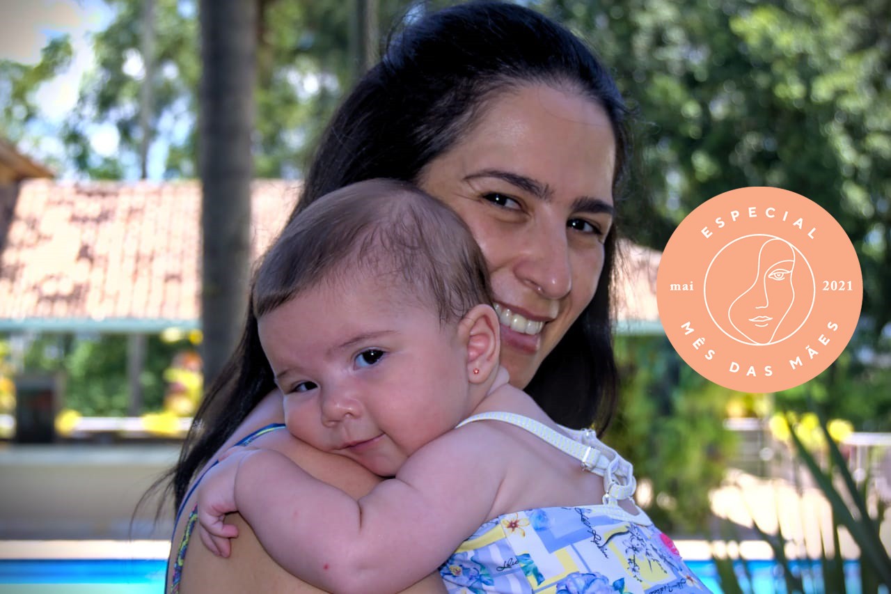 Renata Santana tentou engravidar por 8 anos até a chegada da pequena Julia (Foto: Arquivo Pessoal/Renata Santana)