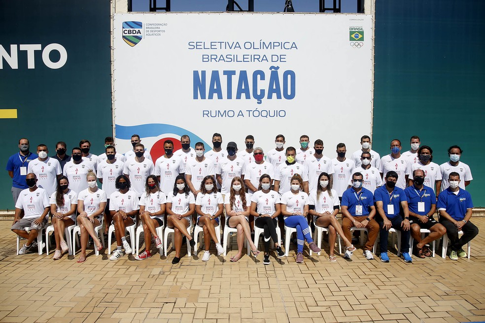Equipe brasileira que vai a Tóquio 2020 — Foto: Satiro Sodré/SSPress/CBDA