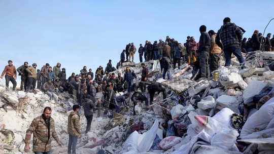 A ajuda não ocidental à Síria no terremoto