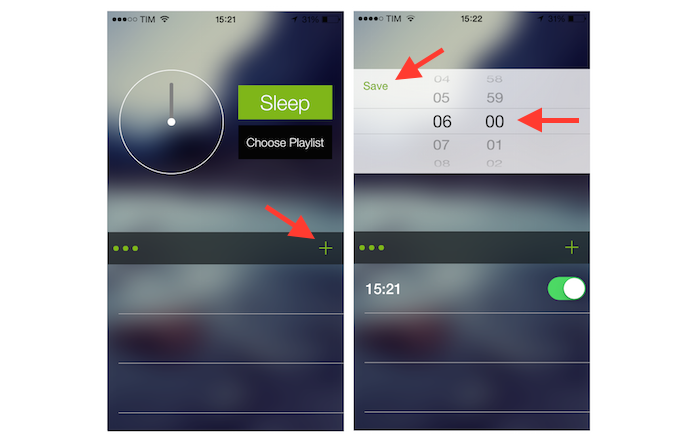 Configurando um novo alarme no Alarmify para iPhone (Foto: Reprodução/Marvin Costa)