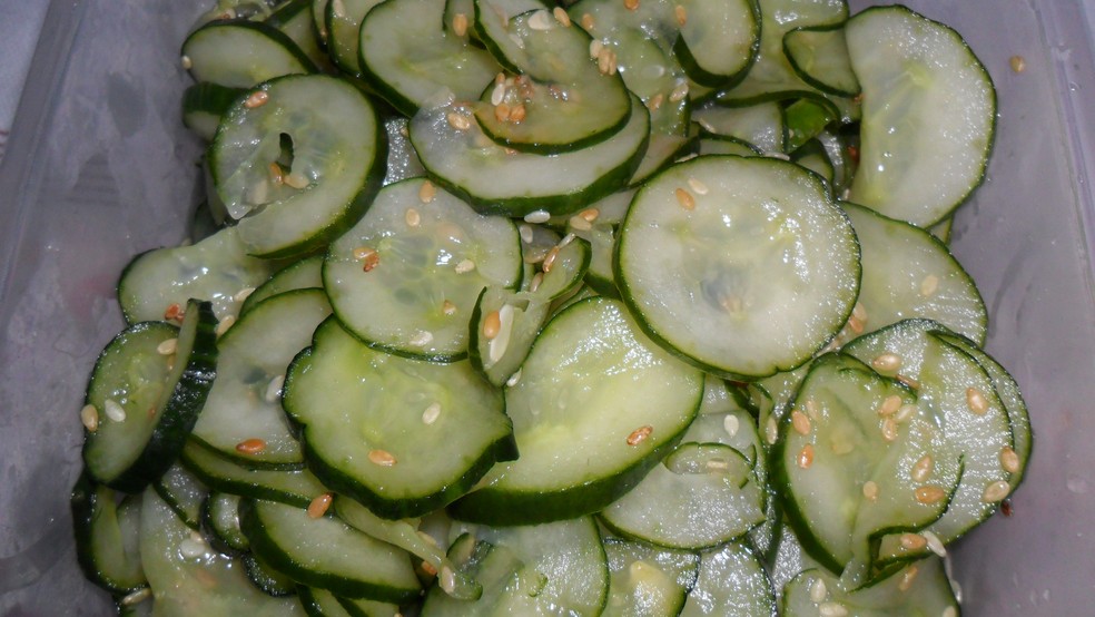 Sunomono De Pepino Receitas Gshow Gshow