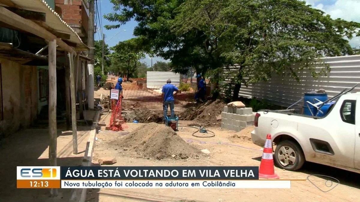 Abastecimento de água é retomado em Vila Velha, ES, diz Cesan ...