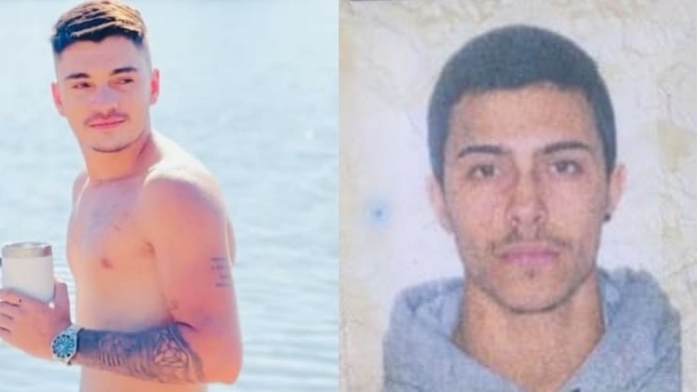 Polícia de MS divulgou as fotos dos jovens que estavam no helicóptero — Foto: Polícia Civil/Divulgação